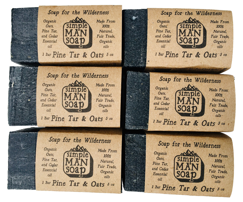 SimpleManSoap - Men's All Natural Soap made from Fair Trade Organic In –  BeeTheLight Soap and Candles