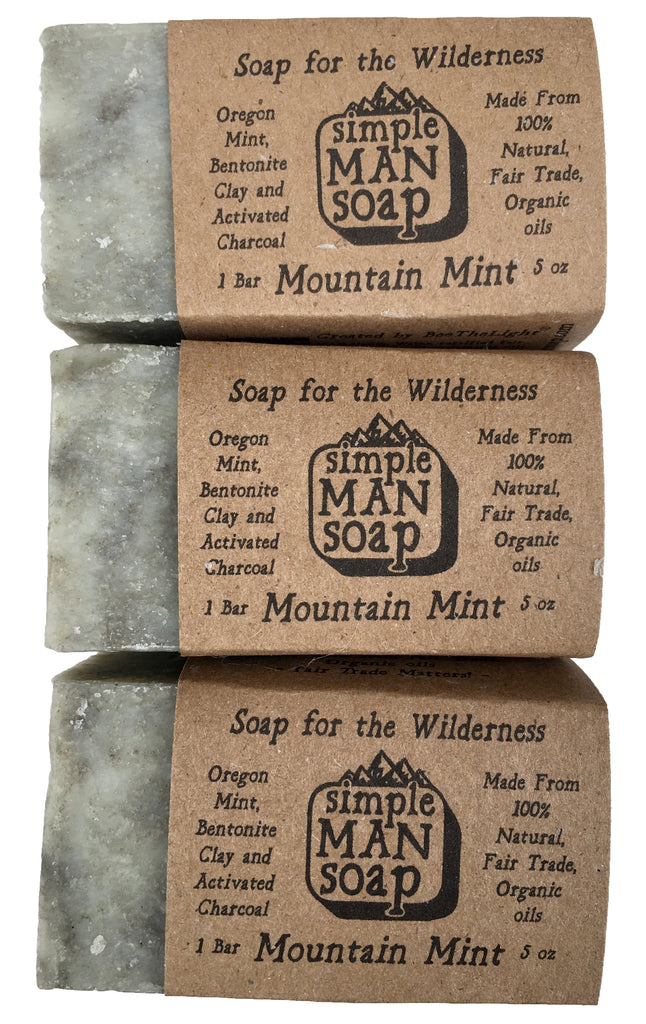 SimpleManSoap - Men's All Natural Soap made from Fair Trade