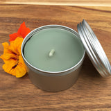 Tin with Screw on Lid ~ Aromatherapy or Unscented