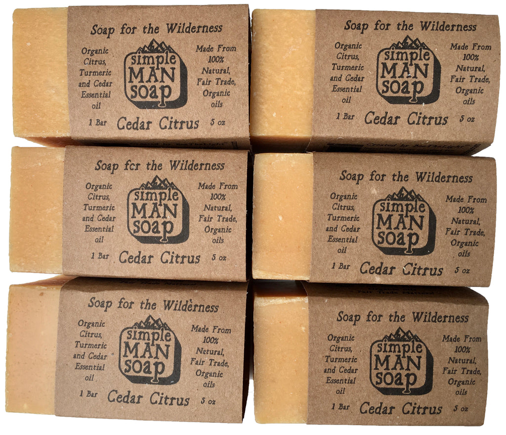 SimpleManSoap - Men's All Natural Soap made from Fair Trade Organic In –  BeeTheLight Soap and Candles