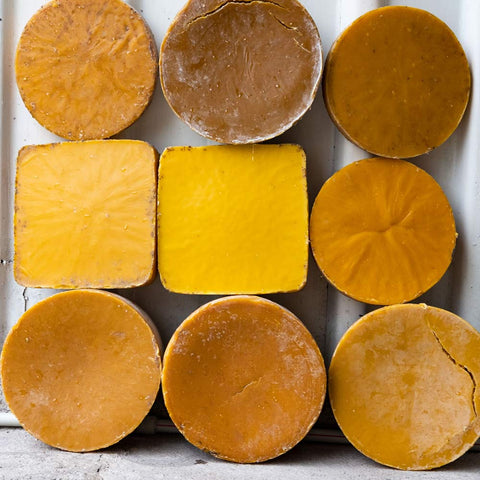 100% Pure USA Beeswax - Choose from Cosmetic A Grade Pellets or B and C Grade in Chunks