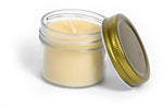 Jar with Gold Lid ~ Aromatherapy or Unscented