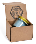 Jar with Gold Lid ~ Aromatherapy or Unscented
