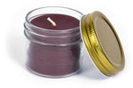 Jar with Gold Lid ~ Aromatherapy or Unscented