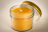 Jar with Gold Lid ~ Aromatherapy or Unscented