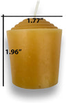 Pure Beeswax Votive Candles