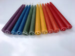 Pure Beeswax Tapers with Dipped Look - Choose Your Color!